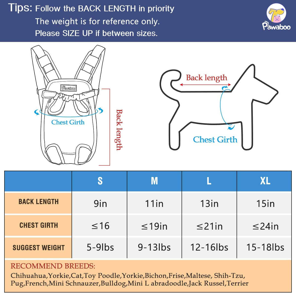 Pet Carrier Backpack, Adjustable Pet Front Cat Dog Carrier Backpack Travel Bag, Legs Out, Easy-Fit for Traveling Hiking Camping for Small Medium Dogs, Large Size, Gray
