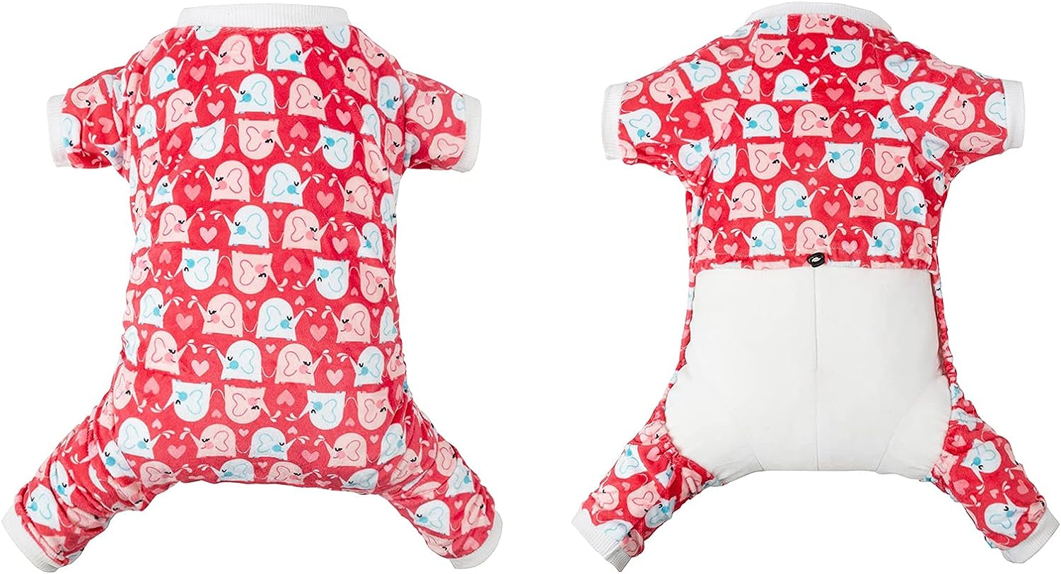 Dog Pajamas Cute Cat Clothes Pet Pjs Soft Onesie for Small Dogs P145XL
